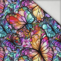 BUTTERFLIES / STAINED GLASS - lycra 300g
