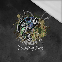 FISHING TIME - panel (75cm x 80cm) Thermo lycra