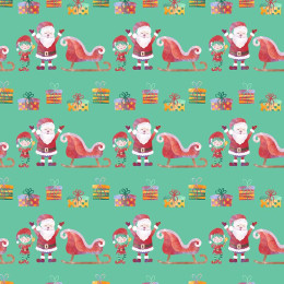 SANTA AND SLEIGH (CHRISTMAS FRIENDS)