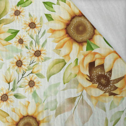 PASTEL SUNFLOWERS PAT. 3 - Cotton muslin