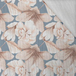 RETRO FLOWERS pat. 2 - Cotton muslin