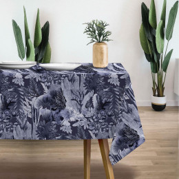 AQUATIC PLANTS pat. 2 - Woven Fabric for tablecloths