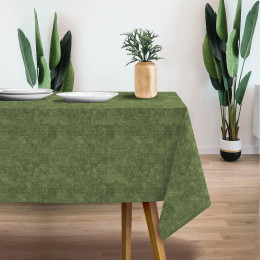 ACID WASH / olive - Woven Fabric for tablecloths