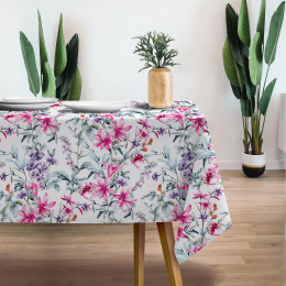 SPRING MEADOW pat. 1 - Woven Fabric for tablecloths