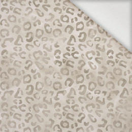 SPOTS / BEIGE (SNOW LEOPARDS) - Nylon fabric Pumi