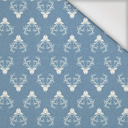 REINDEER’S HEADS / ACID WASH - blue - Nylon fabric PUMI