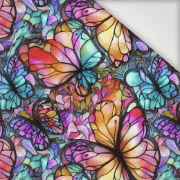 BUTTERFLIES / STAINED GLASS - Nylon fabric PUMI