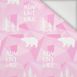 BEARS (adventure) / pink - Nylon fabric PUMI