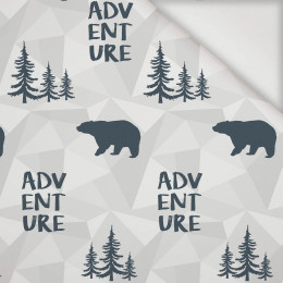 BEARS (adventure) / grey  - Nylon fabric PUMI