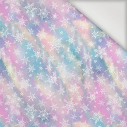 SNOWFLAKES PAT. 2 / RAINBOW OCEAN pat. 3 - Nylon fabric Pumi