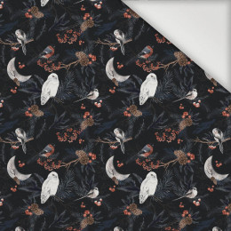 WINTER BIRDS pat. 2 (WINTER IN PARK) - Nylon fabric PUMI