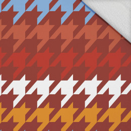 COLORFUL HOUNDSTOOTH (big) - thick looped knit 