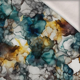 ALCOHOL INK PAT. 1 - brushed knitwear with elastane ITY