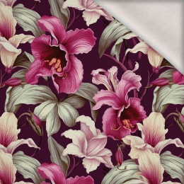 EXOTIC ORCHIDS PAT. 8 - brushed knitwear with elastane ITY