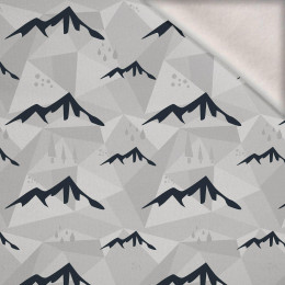 MOUNTAINS (adventure) / grey - brushed knitwear with elastane ITY