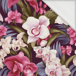 EXOTIC ORCHIDS PAT. 5 - looped knit fabric with elastane ITY