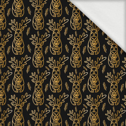 GOLD CHRISTMAS WZ. 4 - looped knit fabric with elastane ITY