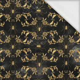 GOLDEN SPIDERS PAT. 1 - looped knit fabric with elastane ITY