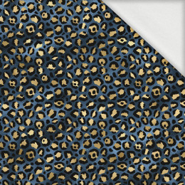 LEOPARD / SPOTS PAT. 3 - looped knit fabric with elastane ITY