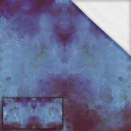 BLUE SPECKS -  PANEL (80cm x 155cm) SINGLE JERSEY ITY