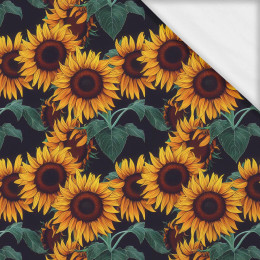 PAINTED SUNFLOWERS pat. 1- single jersey with elastane ITY