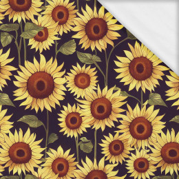 PAINTED SUNFLOWERS pat. 2- single jersey with elastane ITY