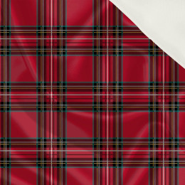 100cm CHECK PAT. 12 / red - Satin