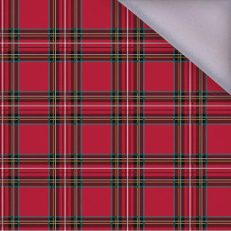 100cm CHECK PAT. 12 / red - softshell