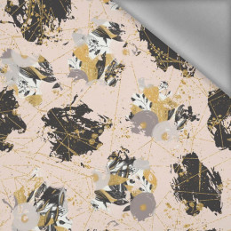 FLOWER BOUQUET  pat. 3 (gold) - Softshell light fabric