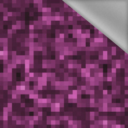 PIXELS pat. 2 / purple  - Softshell light