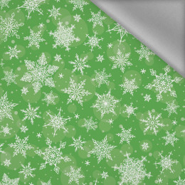 SNOWFLAKES PAT. 2 / green  - Softshell light