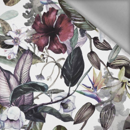 30% 250cm PARADISE FLOWERS - Softshell light fabric