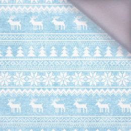 REINDEERS PAT. 2 / ACID WASH LIGHT BLUE - softshell