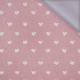 HEARTS / (acid) pink (NORWEGIAN PATTERNS) - softshell