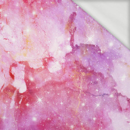 WATERCOLOR GALAXY PAT. 1 - looped knit fabric