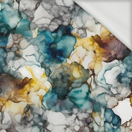 ALCOHOL INK PAT. 1 - looped knit fabric