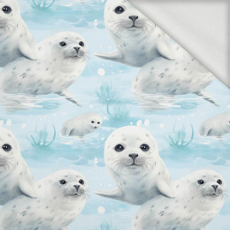 ARCTIC SEAL - looped knit fabric