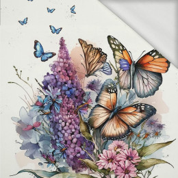 BEAUTIFUL BUTTERFLY PAT. 1  - panel (60cm x 50cm) looped knit
