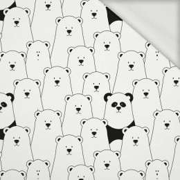 FINDING PANDA  - looped knit fabric