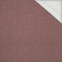 HERRINGBONE / NIGHT CALL / rose quartz - looped knit fabric