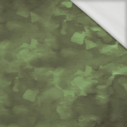 135cm CAMOUFLAGE pat. 2 / olive - looped knit fabric