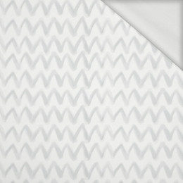 MAGICAL ZIG ZAG (MAGICAL CHRISTMAS FOREST) - looped knit fabric