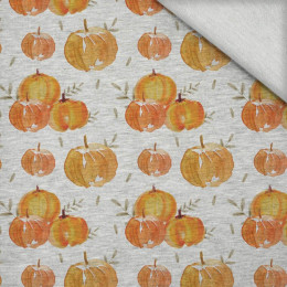 PUMPKINS pat. 5 (PUMPKIN GARDEN) - looped knit fabric