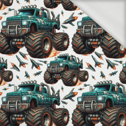 MONSTER TRUCK PAT. 2 - looped knit fabric