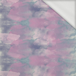 PASTEL CAMOUFLAGE - looped knit fabric
