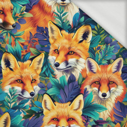FOXES - looped knit fabric