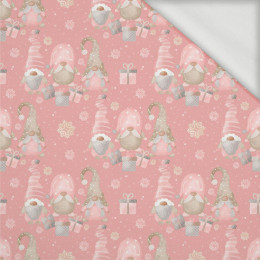 CHRISTMAS GNOMES PAT. 2 - organic looped knit fabric