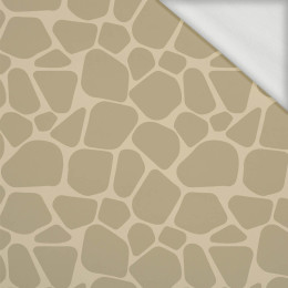 GIRAFFE PAT. 1 (SAFARI) - looped knit fabric