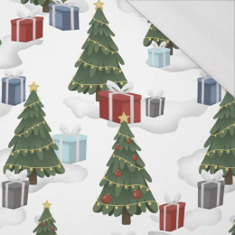 PRESENTS UNDER CHRISTMAS TREES (IN THE SANTA CLAUS FOREST) - single jersey 120g