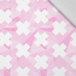 TARGET (adventure) / pink - Cotton woven fabric